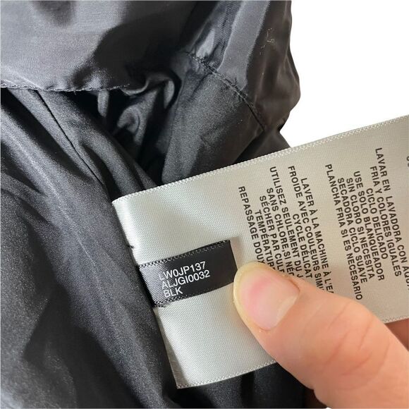 Levi's Faux Fur trim Snorkel Bomber jacket Medium black - Picture 12 of 13